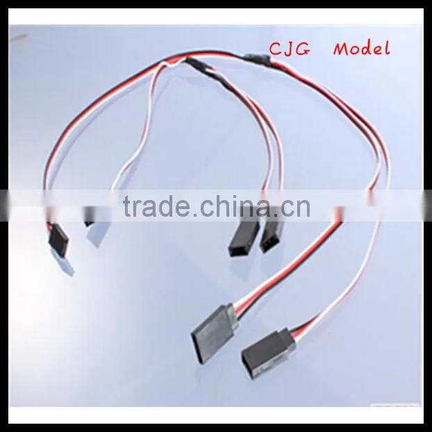 Servo Y cable 300MM 50MM 30cm 50cm servo extension cord Y-type
