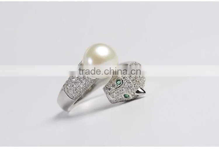 Shaped Sterling Silver Freshwater Button Pearl Earrings