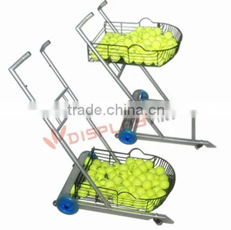 tennis ball display rack