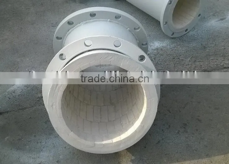 Wear Resistant Steel Pipes With Ceramic Lining