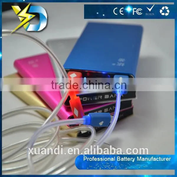 book style design mobile power bank