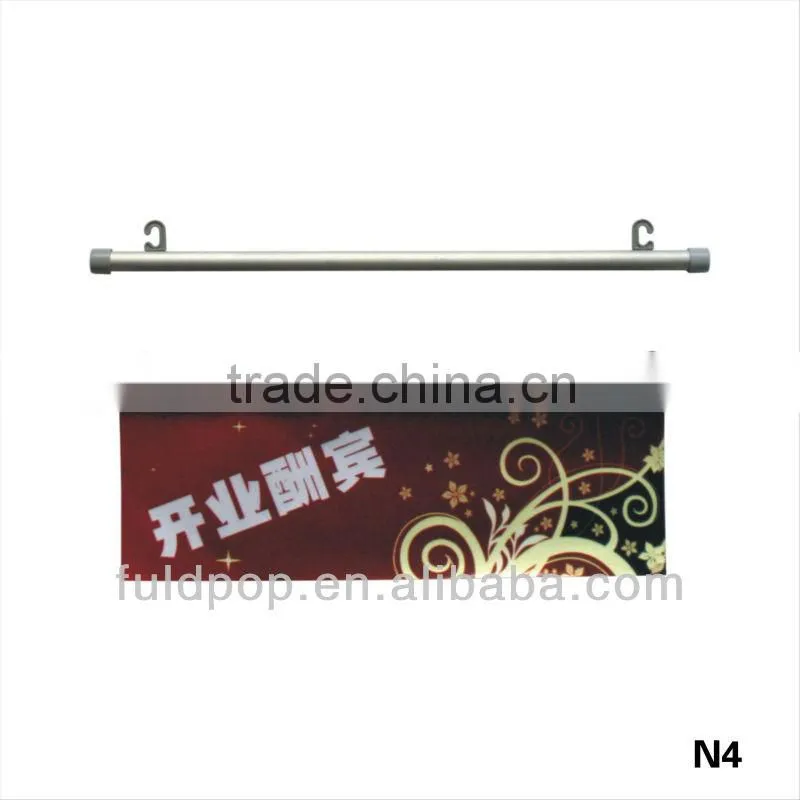Factory Direct Sale supermarket circular aluminum sign poster sign holder