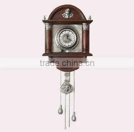 Wall Clock Wood Product gear clock