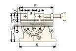 CHM precision universal vise