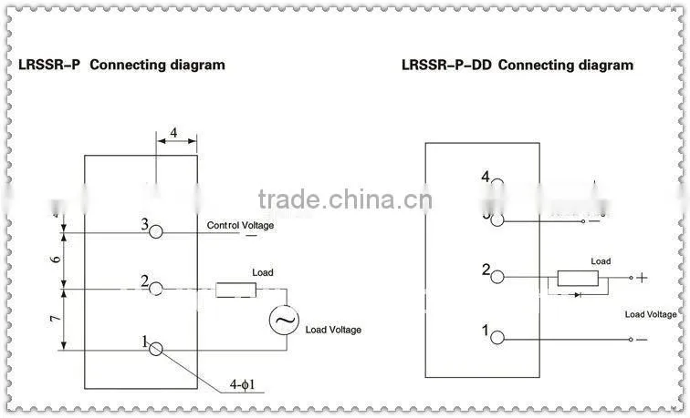 Mini solid state PCB relay LRSSR-P/SSR/JG-3F/G3CN