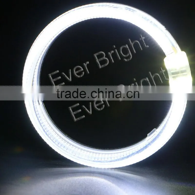 China factory direct wholesale led light auto bulds Light guide ange eyes ring head lamp car led lighting angel eyes