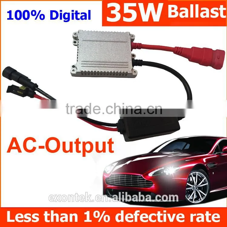 China supplier supply AC HID ballast for xenon light Less than 1% defective rate