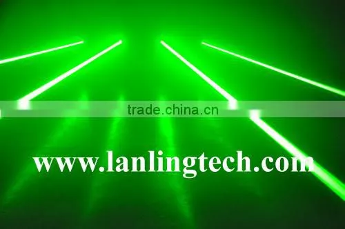 Fat beam laser net and curtain projector, 8 Heads RG mobile DJ laser lighting