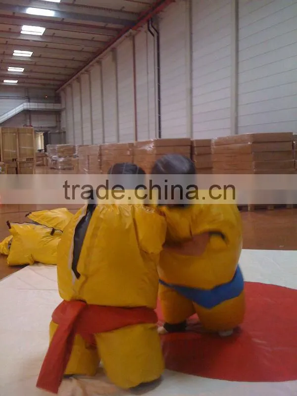 Adult sumo wrestling suits for sale/foam padded sumo suits