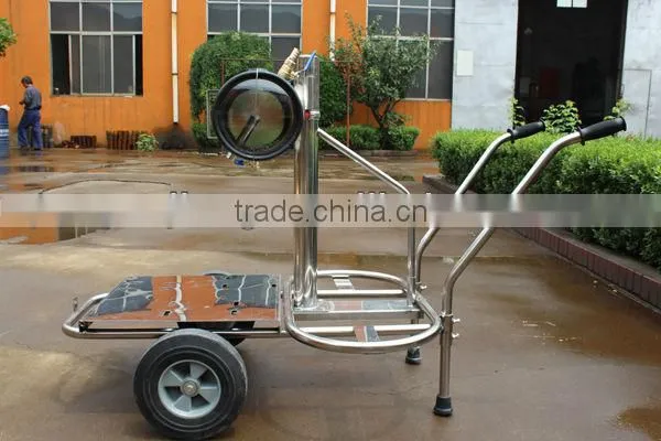 portable milking machine with double buckets