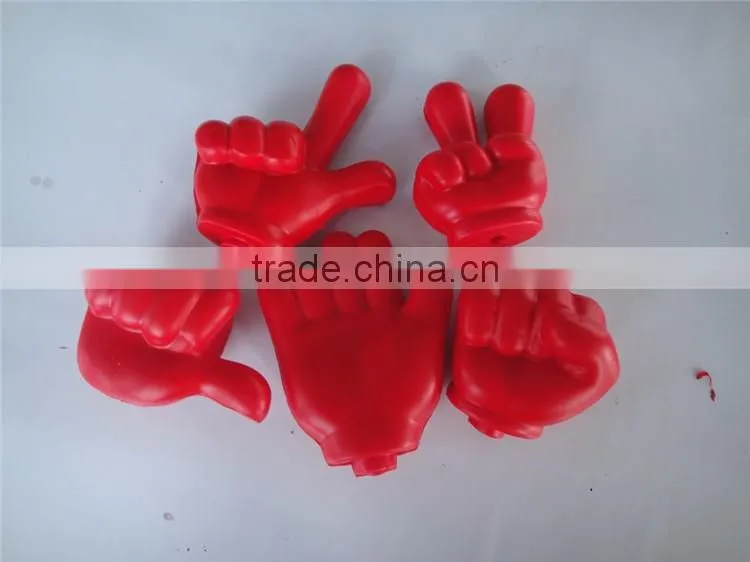 2016 popular PU anti stress ball hand shape stress ball for promotion