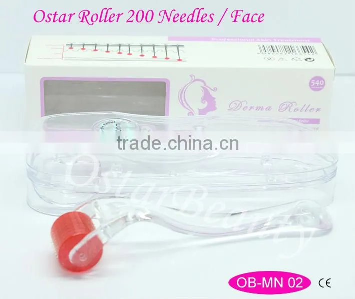 2015 Popular titanium micro needle roller / derma roller skin nurse system MN 02
