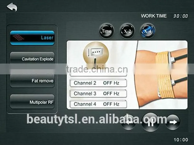 LS650 Vacuum tripolar rf cavitation,Best Effect!!!Professional RF Ultrasonic Cavitation Vacuum 5 In 1 Beauty Machine
