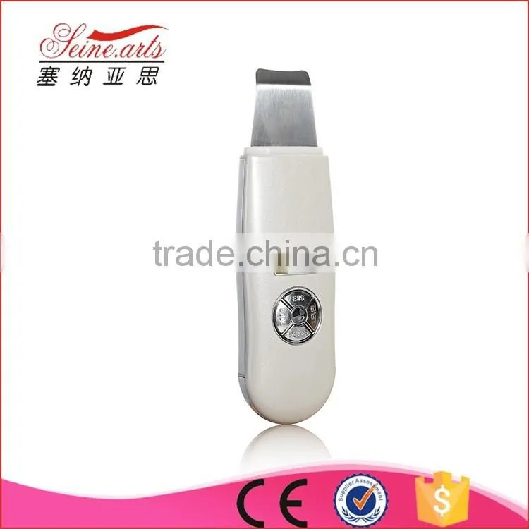 Handheld Ultrasonic Face Lifting Beauty System Skin Scrubber Peeling Cleaning Personal Care Device