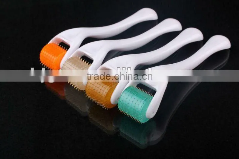 wholesale face roller/200pcs titanium alloy needle professional micro needle roller(CE marked)