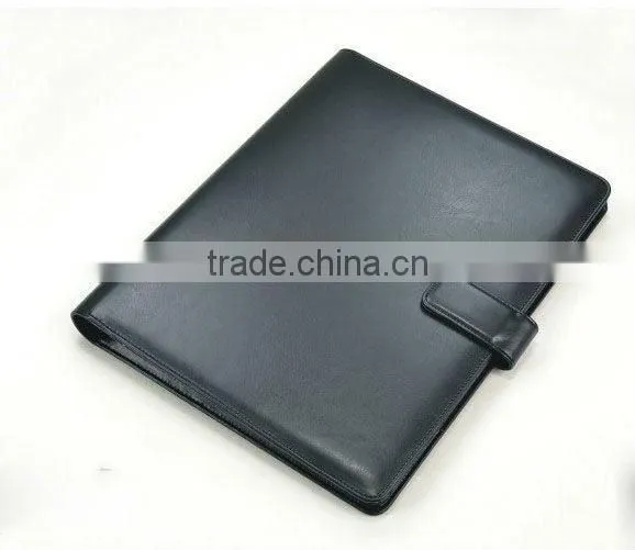 A4 faux leather business portolio