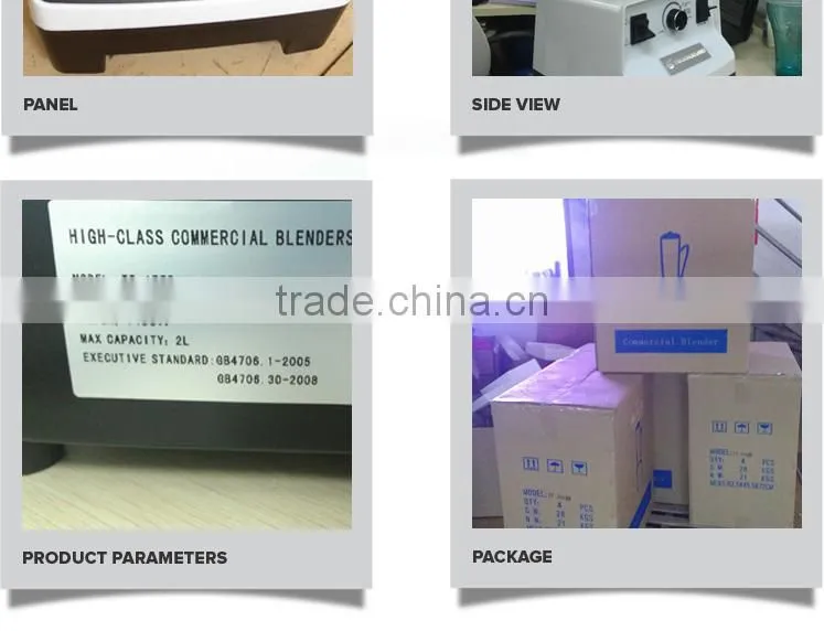 Stock Available!!2016 CE 2 Liter Manual Panel for High Power Best Blender Juicing