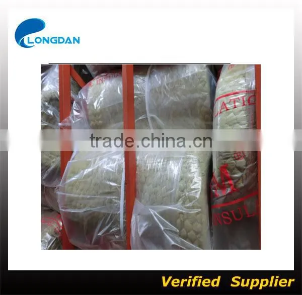 Cheap Price Thermal Insulation Basalt Rock Wool Blanket with Wire Mesh