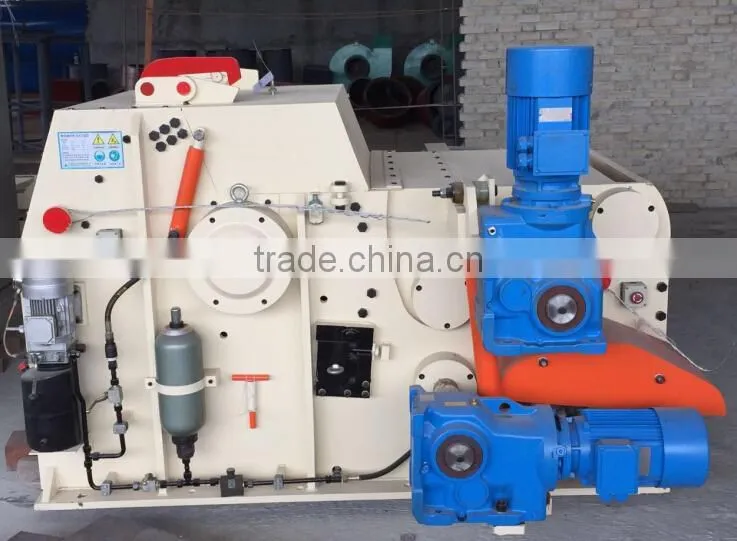 Manufacotry offer 20-100m3/h industrial wood chipper, drum wood chipper