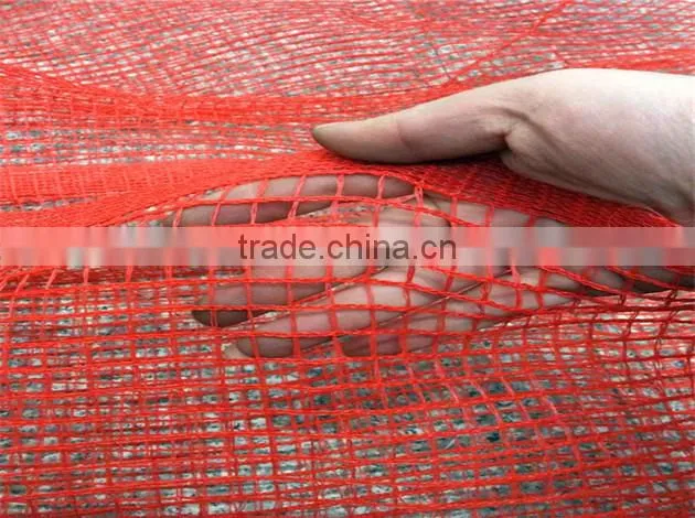 plastic orange safety net