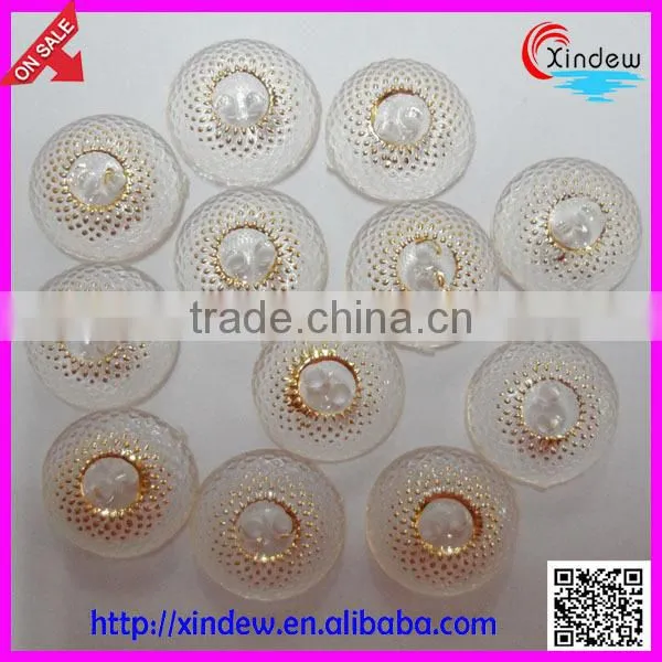 Fashion design leopard plating acrylic bottons/plating buttons/two holes button
