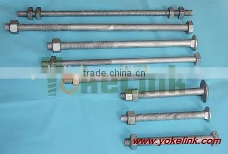 Carbon steel tower bolts steel structure step bolt
