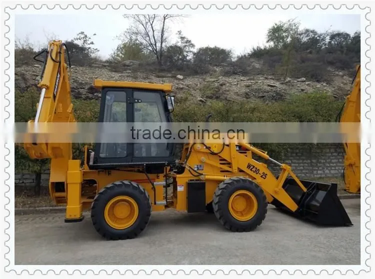 WZ30-25 cheap backhoe loader for sale