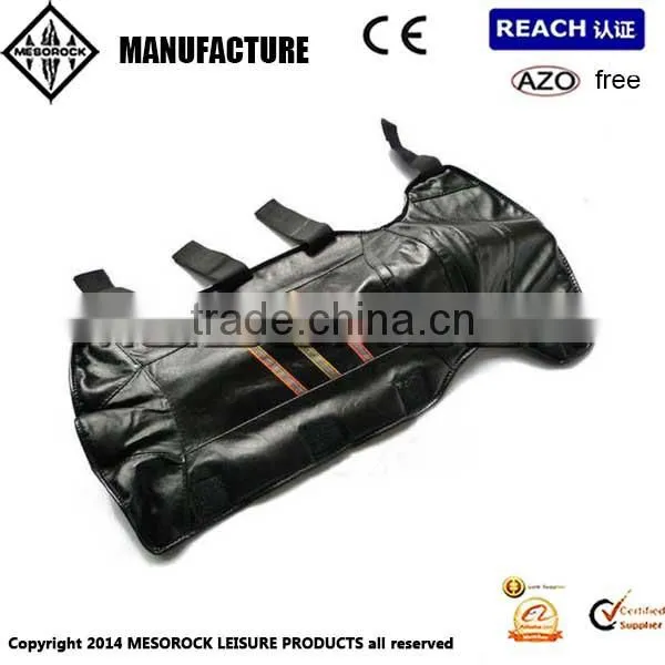 leather motorcycle leg warmer knee Protectors Off-Road electric bicycle