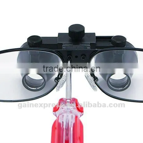 2.5x Titanium Frame Galilean Style Magnify Dental Loupes Surgical Medical 420mm Dentistry Binocular