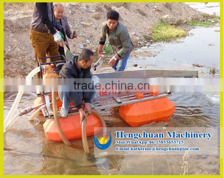 Chinese Small Gold Dredger Boat Portable Mini Gold Dredge Machine