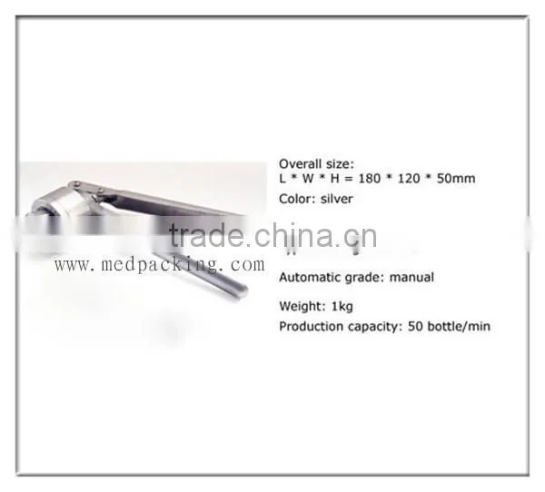 Perfume bottle crimping hand tools