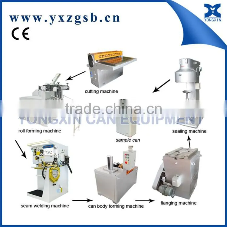 Machines for cans making