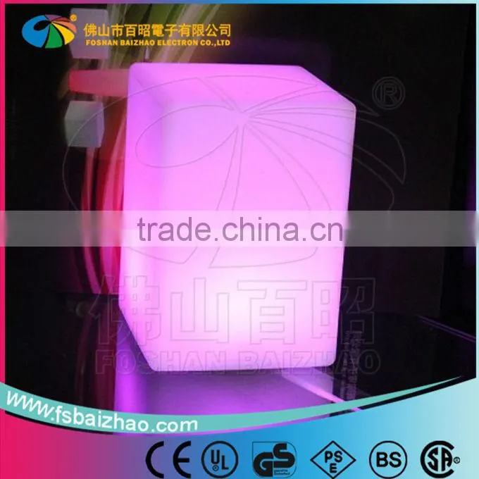 Color changing remote night light led table light/table lamp mood light