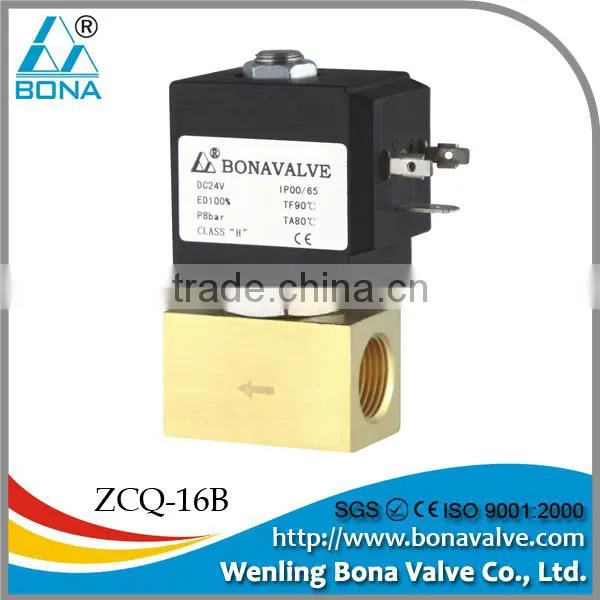 Male G1/2" half inch Normally Close Diaphragm type Brass Water Auto Supply or Water Drainage Solenoid Valve (ZCQ-28Y)