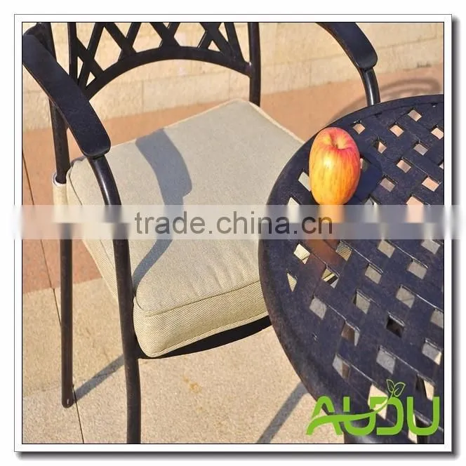 Audu 3 Pieces Patio Garden Outdoor Cast Aluminium Bistro Set
