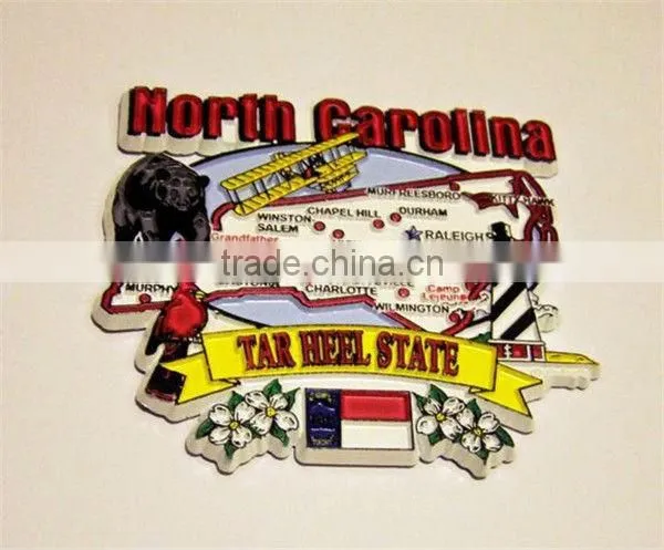 Resin American custom shape magnet