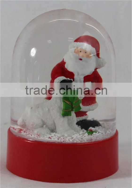 Snowman snow globe, acrylic snowman snow globe
