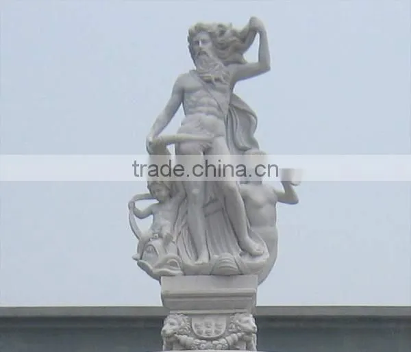 Hand Carved Marble Modern Garden Fountain