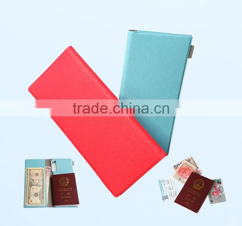 new arrival fashion leather passport holder wallet passport cover
