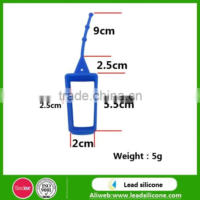 Wholesale Manufacturers FDA 30ML Silicone Hand Sanitizer Gel Holder