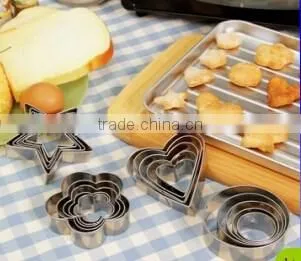 Christmas Accessories Cute Stainless Steel Cookies Cutter