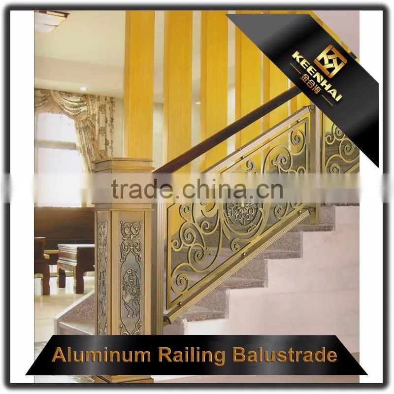 Residential Aluminum Stair Fancy Stairway Handrail