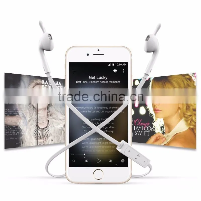 Wireless Sports Music Bluetooth Headset, Universal 4.1 Channel Stereo Sound Durable Bluetooth Earbuds Car Mobile Phone Headset