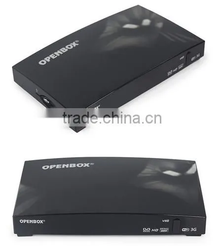 Hot selling Original Openbox V8S Satellite Receiver V8 With UK TP Support 2xUSB WiFi WEB TV Weater Forecast