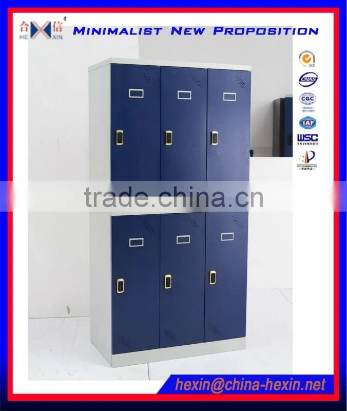 Steel bedroom furniture locker gym locker lock steel wardrobe lockers