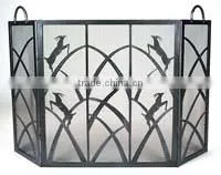 Wrought Iron Fireplace Screen