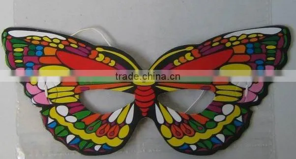 fashion butterfly cardboard eye mask