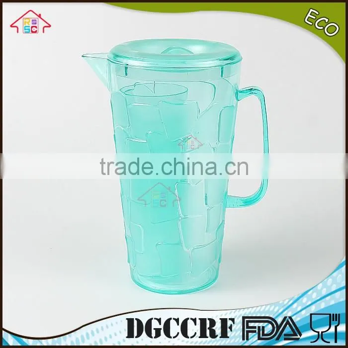 NBRSC set of 5 pieces Plastic PS Cold water jug water kettle Hollow drinking bottle PP pot double layer watering can