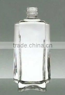 cylindrical perfume glass bottle