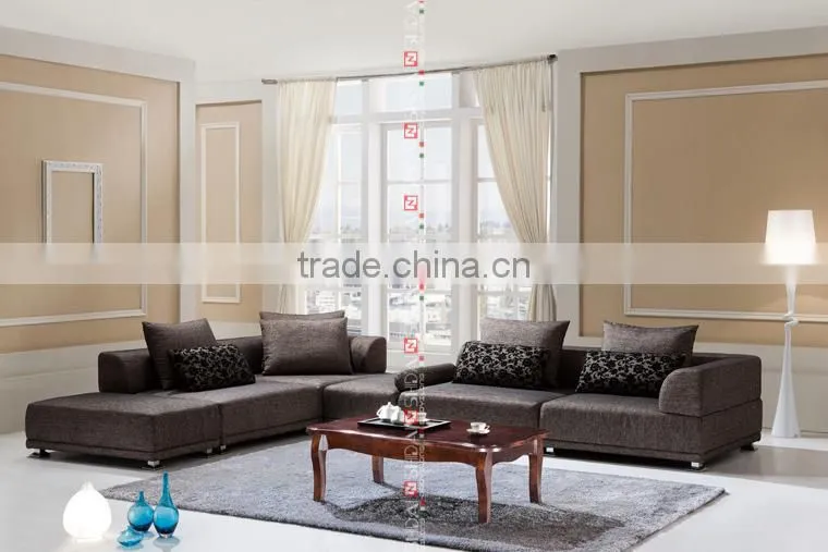 New Model Blue Color Big Corner Sofa Sectional G1105-RE